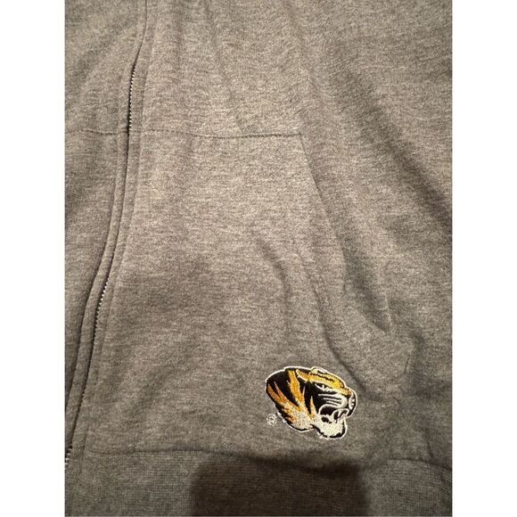 Woman’s MU Mizzou bling zipper hoodie - Picture 3 of 5